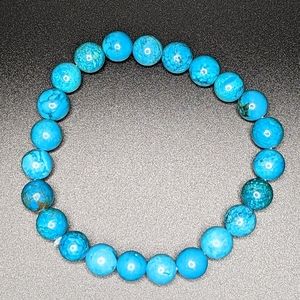8mm Beaded stretch bracelet